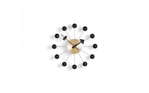 Designklassiker Ball Clock von George Nelson, Vitra, Uhr, Sunburst, Wand, Büro, Wohnzimmer, flur, Design Interior Interirordesign, Innenarchitektur, bunt, schlicht, modern, klassisch