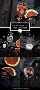 Grapefruit Gin + Rose Lemonade Step by Step